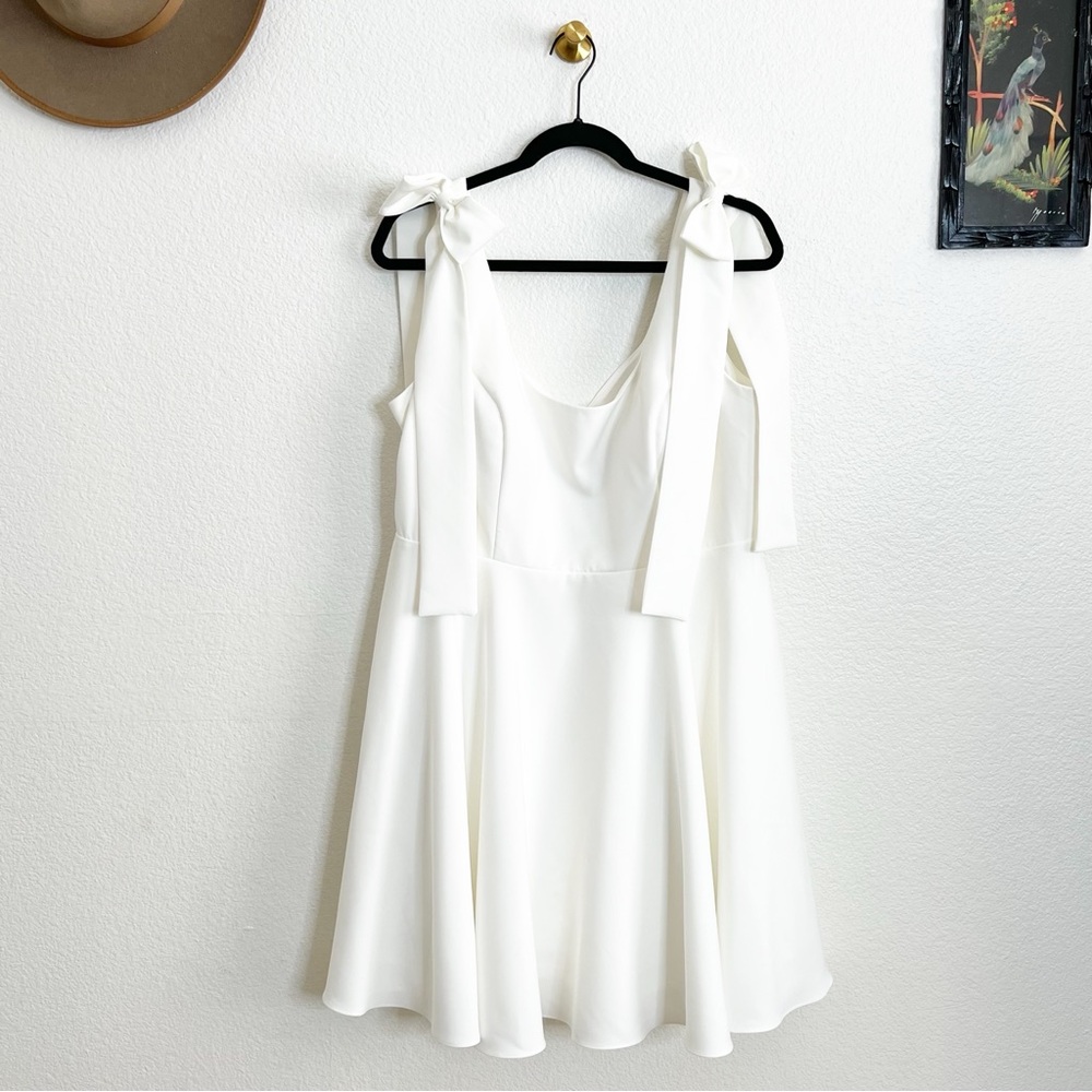 Revelry Millie Crepe Mini Dress Size 18